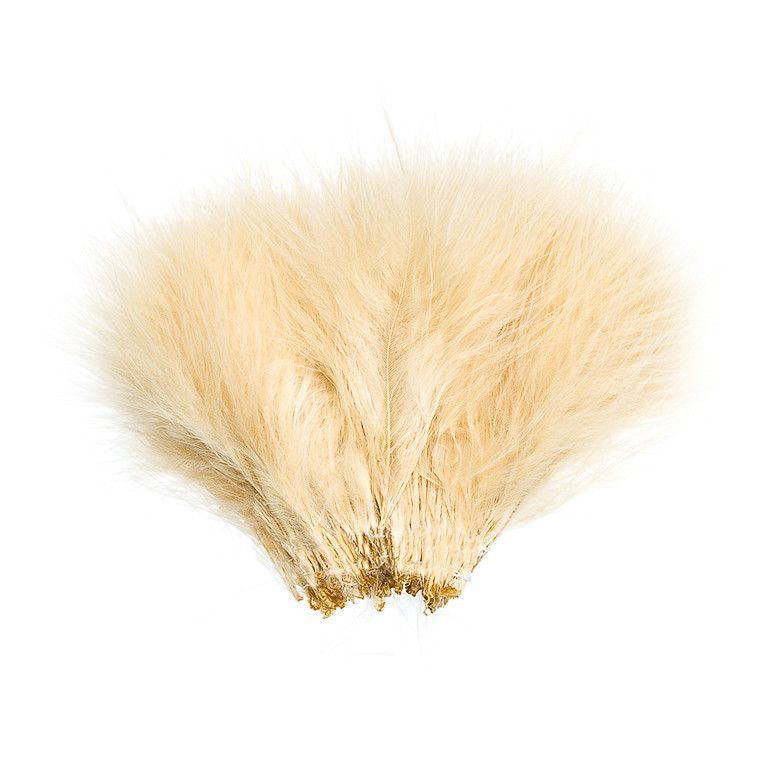 Перья марабу WAPSI Strung Marabou Sand