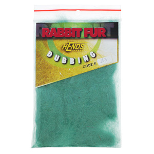 Даббинг Hends Rabbit Fur 23 Green Grey
