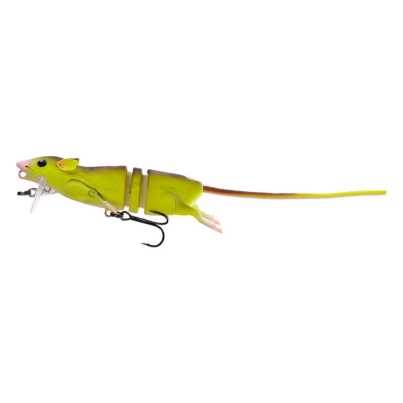 Приманка Мышь Savage Gear 3D Rad 30 08-Fluo Yellow 58320