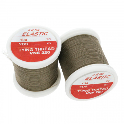 Нить Hends Elastic Thread 220 Olive Gray