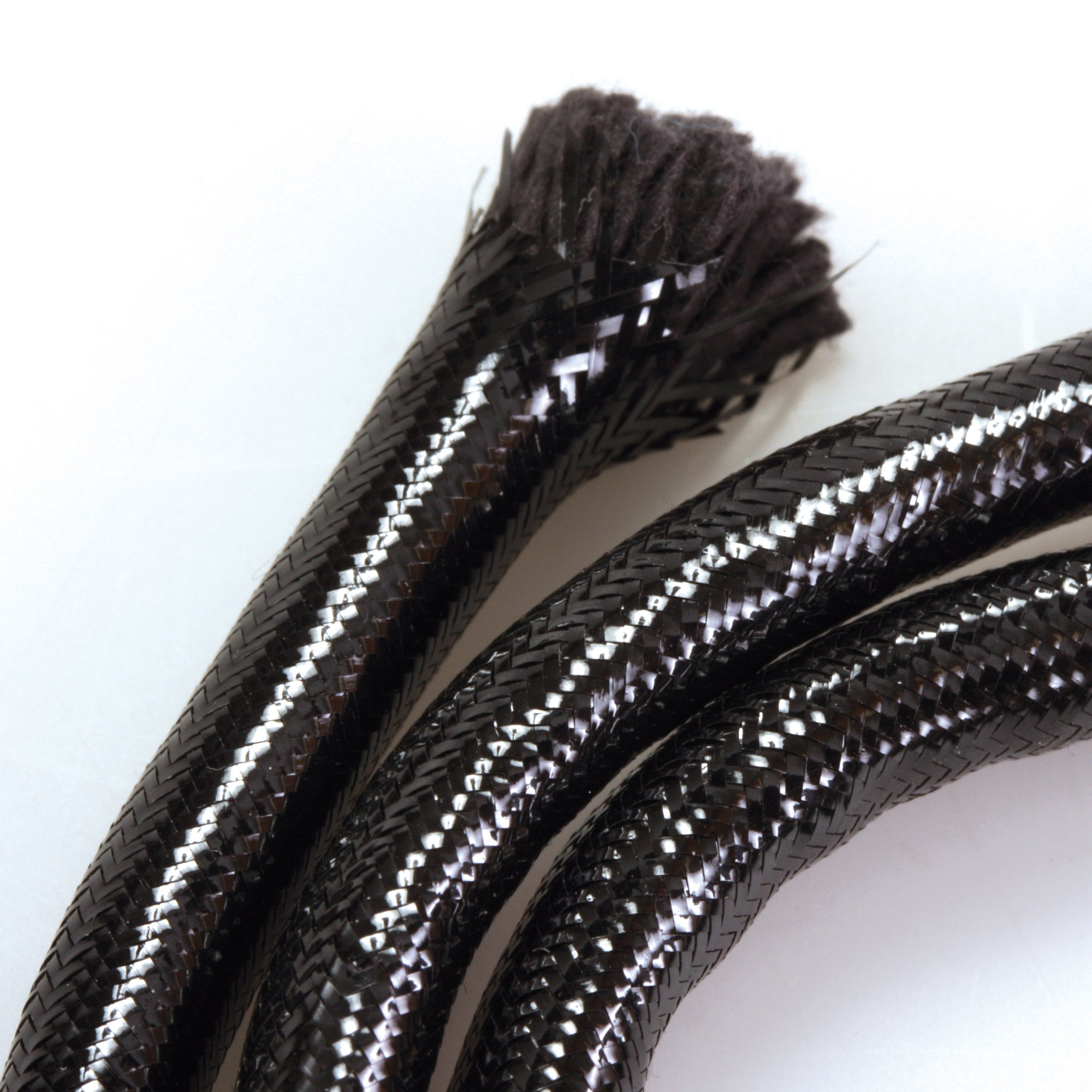 Трубки плетеные HEDRON Flashabou Tubing Medium, Black