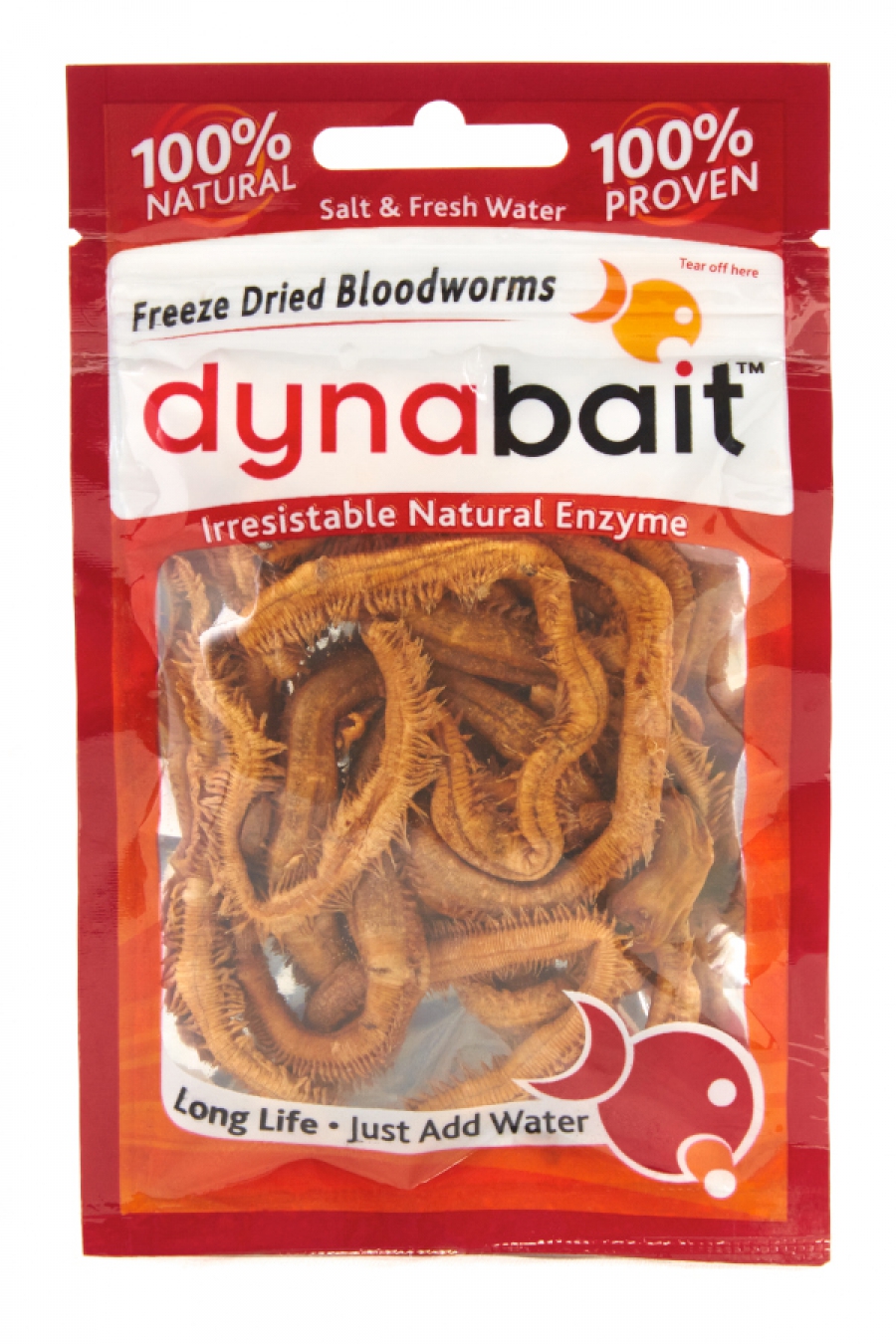 Червь сушеный DYNABAIT Dry Bloodworms
