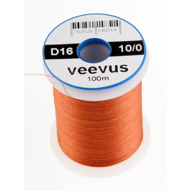 Монтажная нить Veevus Thread 10/0 Rusty Brown