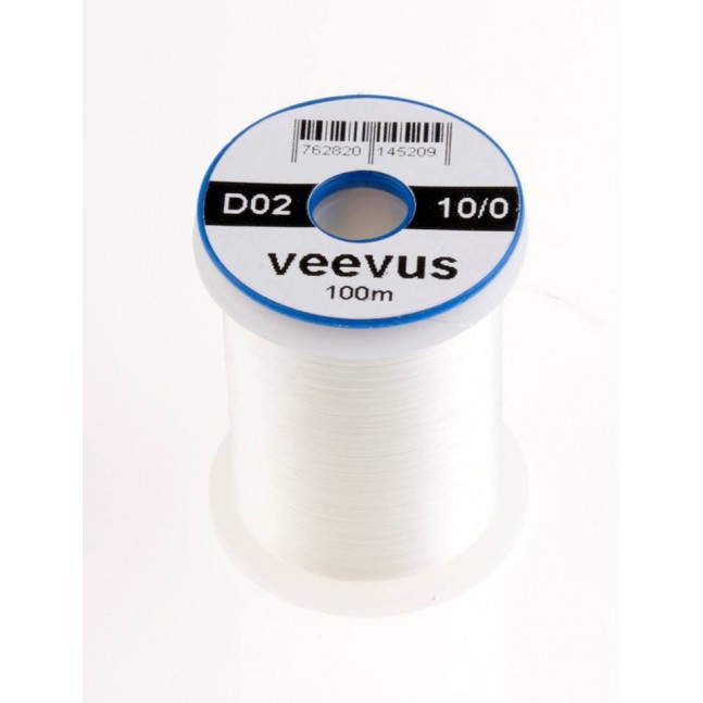 Монтажная нить Veevus Thread 10/0 White