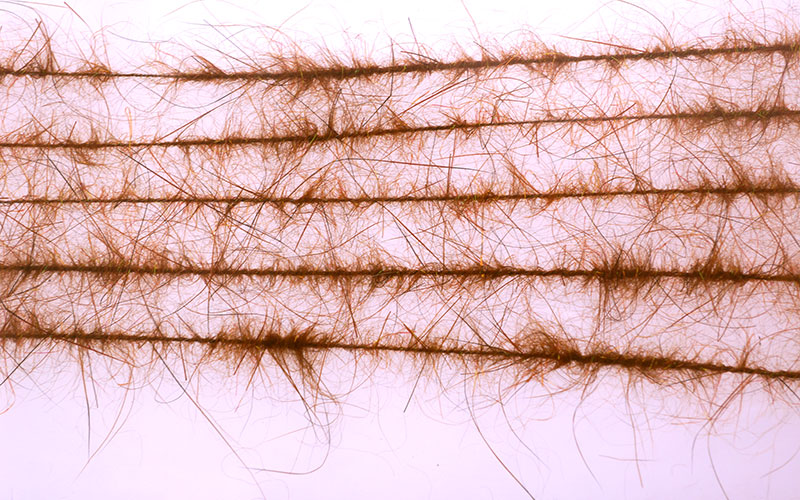 Даббинговая нить Hends Dubbing Brushes Hare Plus 22 Rusty pearl eff.