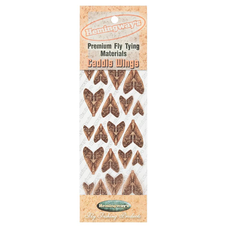 Крылышки ручейника Hemingways Caddis Wings Mixed Brown