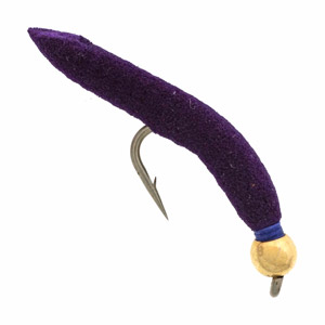 Муха нимфа TRSH "Швабра" крючок Scud #10, Цвет 2520 Dyed Deep Purple