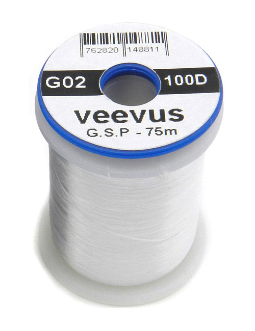 Монтажная нить Veevus G.S.P Thread 100D White