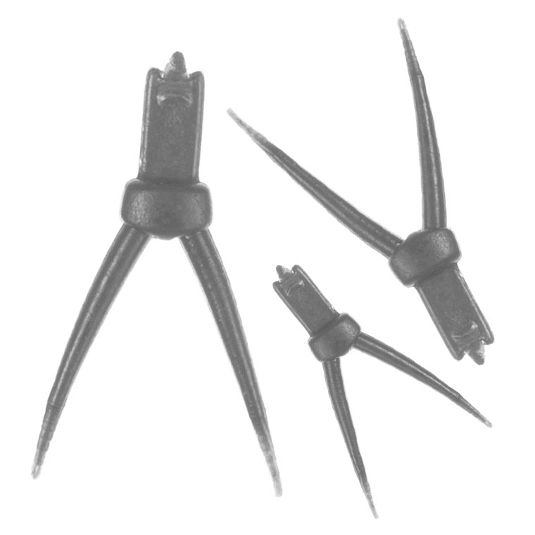 Заготовки для хвостика Hemingway Realistic Stonefly tails Small Gray