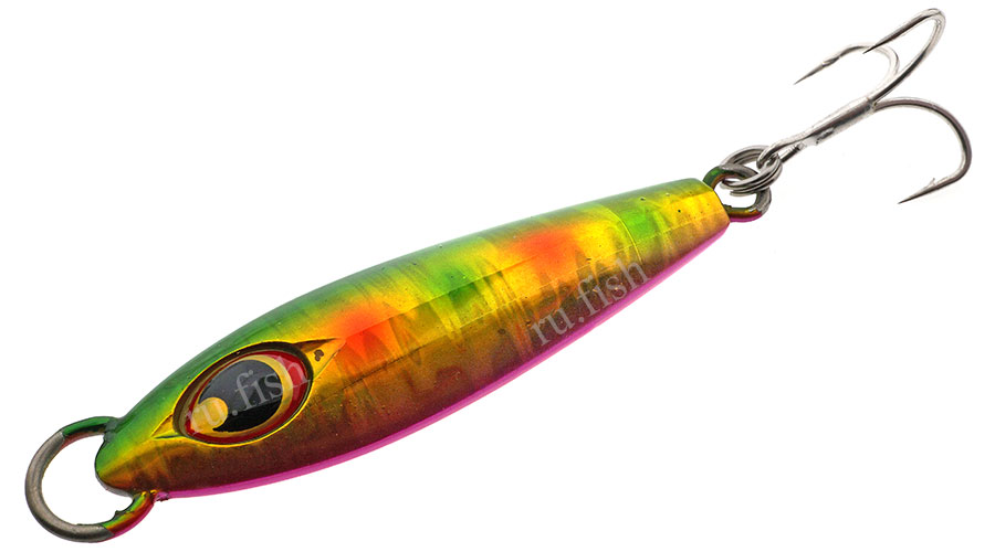 Пилькер TSURUGIYA Gan Jig 28гр. Green Gold Pink Candy