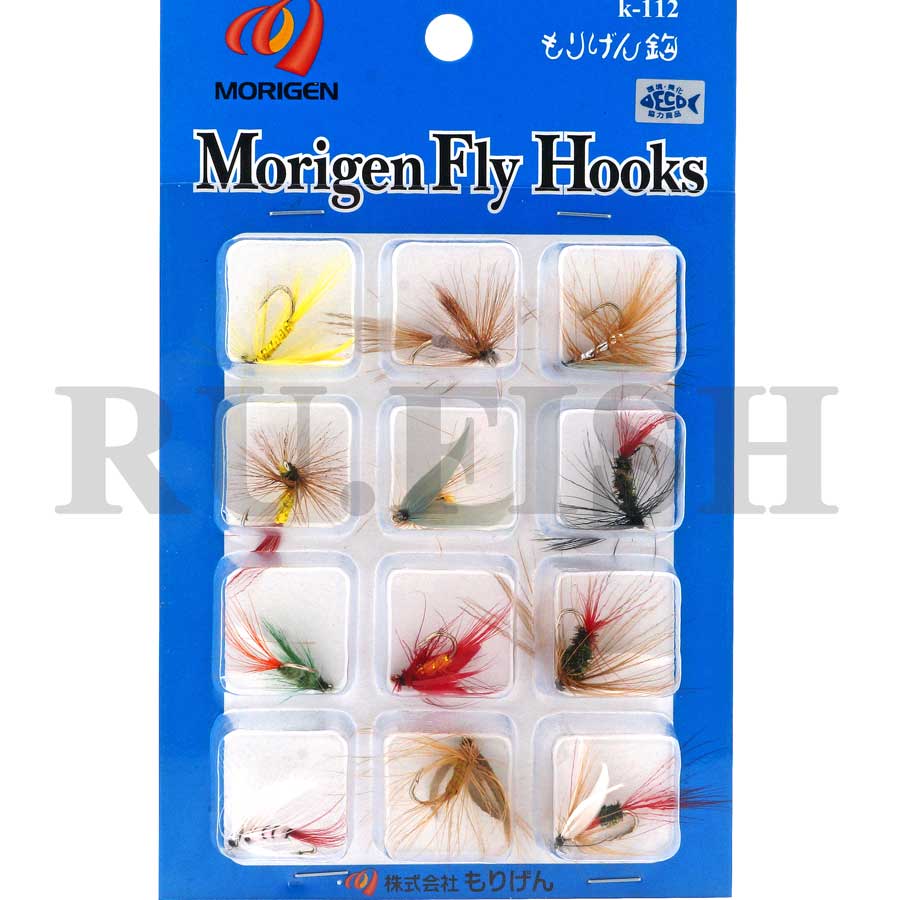 Набор сухих мушек MORIGEN Fly Hook K-112