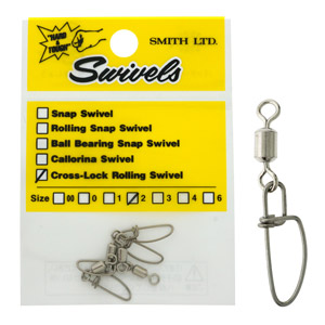 Карабины Smith Cross-lock Rolling Swivel №02, фото упаковки