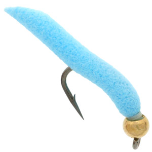 Муха нимфа TRSH "Швабра" крючок Scud #08, Цвет 19 Light Blue