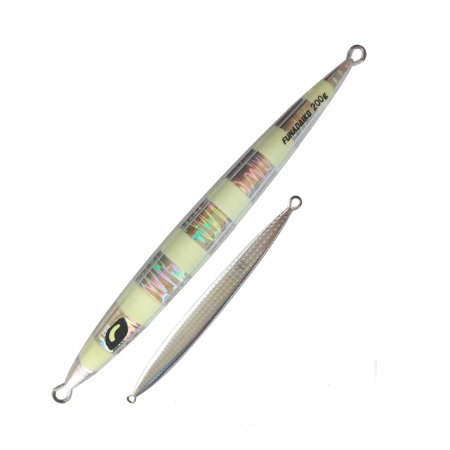 Пилькер Funadaiko Jigman JMS13 300g Silver Zebra