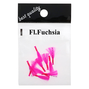 Кембрик Striker Fl.Fuchsia для оснащения блесен на зубаря, навагу