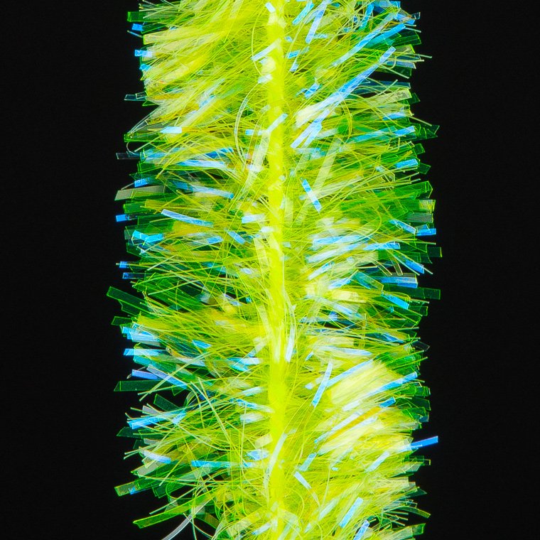 Синель HENDS Ice Chenille 4мм 02 Fl. Yellow