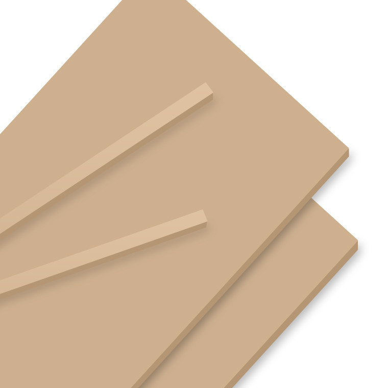 Пенка Wapsi Thin Fly Foam 2 mm Tan