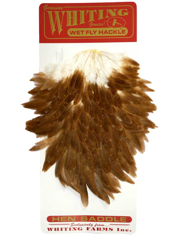 Седло куриное WHITING Hen Saddle Brown
