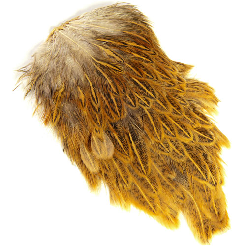 Перья Hareline India Hen Back Natural