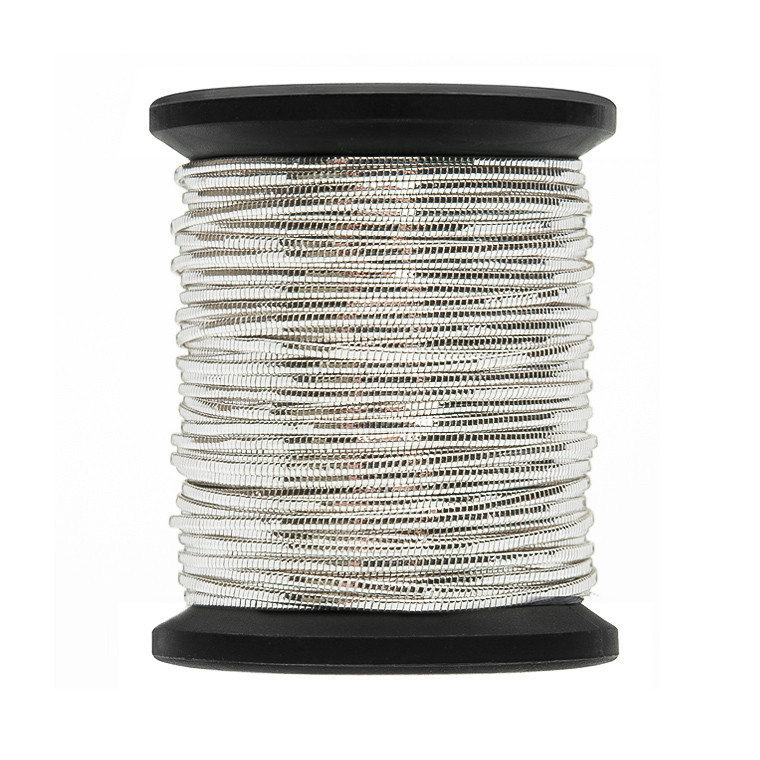 Люрекс плоский овальный UNI French Oval Large Silver