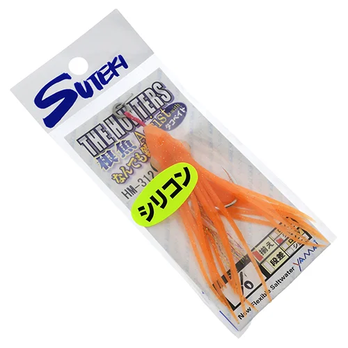 Приманка с ассистом Suteki Silicon Tako #3.0 HM-312
