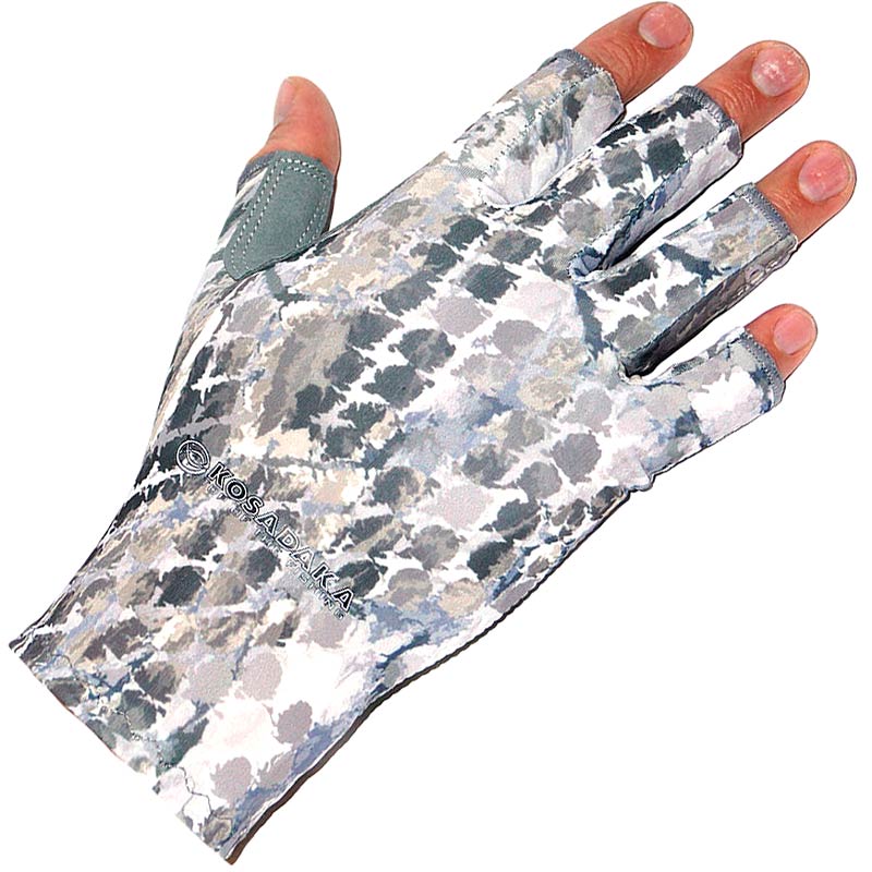 Перчатки эластичные без пальцев Kosadaka Sun Gloves Snake, S/M