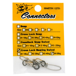 Карабины Smith Cross Lock Bearing Swivel №4 (63кг.)