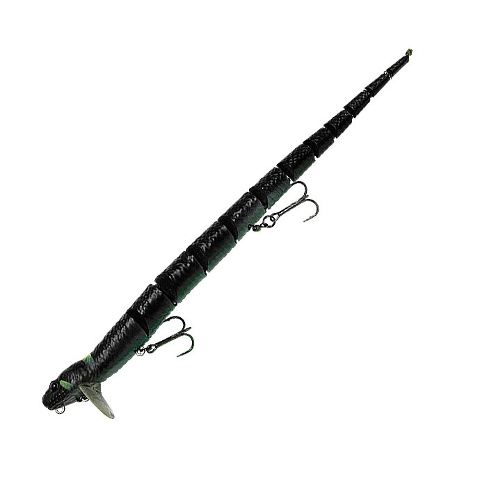 Приманка Змей Savage Gear 3D Snake 20F 01-Black Adder 62008