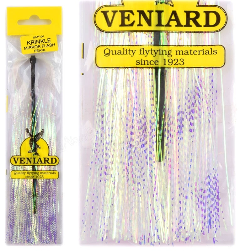 Волокна синтетические VENIARD Krinkle Mirror Flash Pearl