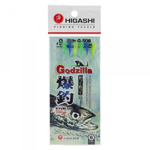 Сабики на зубаря Higashi Godzilla G-508 Mix4 #9 0.180-0.215