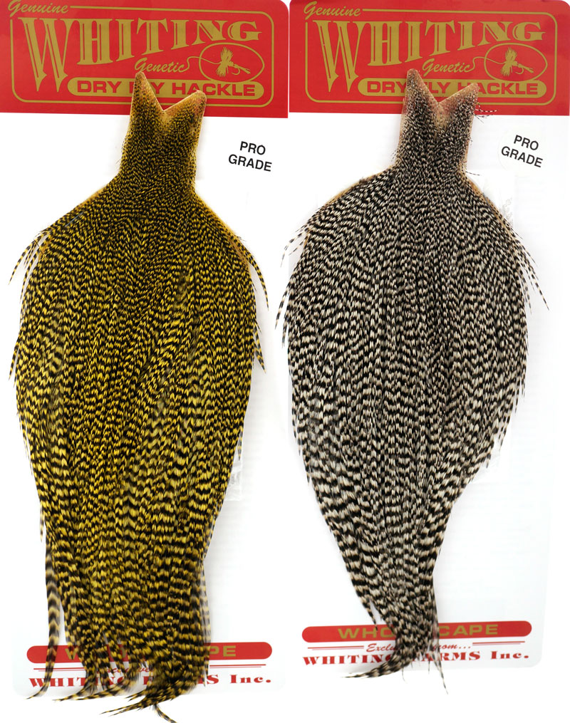 Скальп петуха WHITING Dry Fly Cape BRONZE