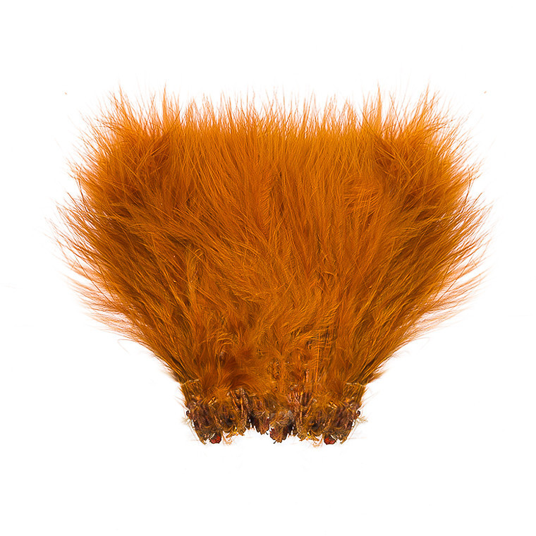 Перья марабу WAPSI Strung Marabou Golden Brown