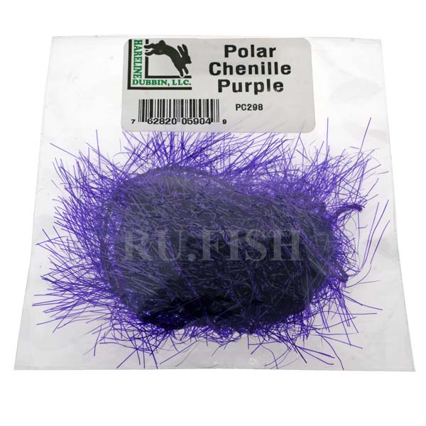 Синель Hareline Polar Chenille Purple