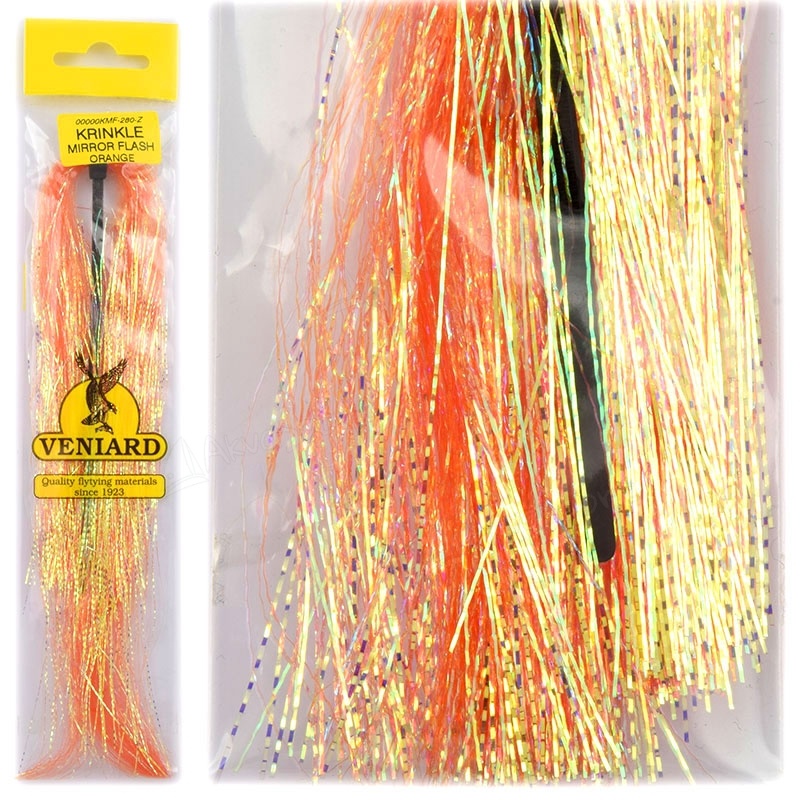 Волокна синтетические VENIARD Krinkle Mirror Flash Orange