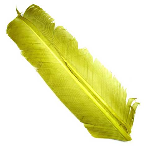 Индюшиные перья Hareline Turkey Biot Quills Pale Morning Dun