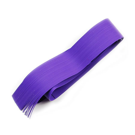 Материал для ножек Hareline Round Rubber Fine Purple