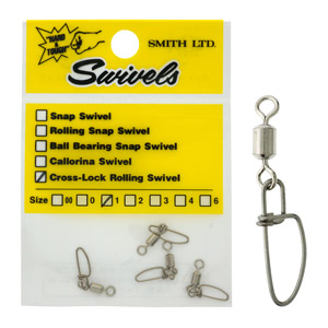 Карабины Smith Cross-lock Rolling Swivel №01, фото упаковки