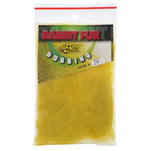 Даббинг Hends Rabbit Fur 34 Yellow