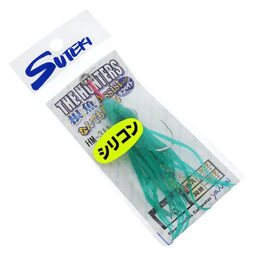 Приманка с ассистом Suteki Silicon Tako #3.0 HM-311