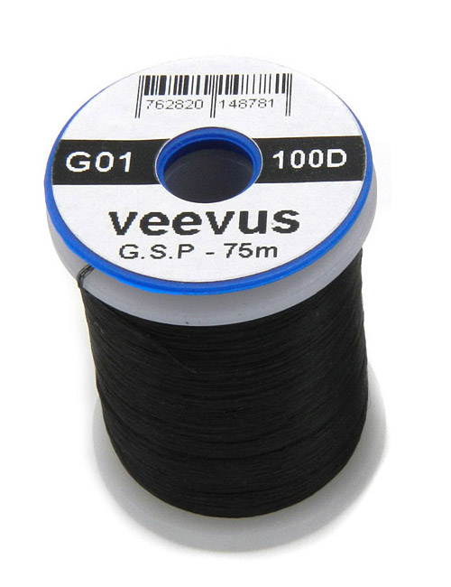Монтажная нить Veevus G.S.P Thread 100D Black