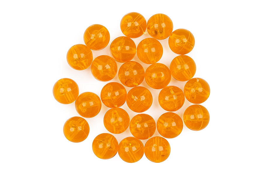 Бусина Higashi B6 Clear Orange