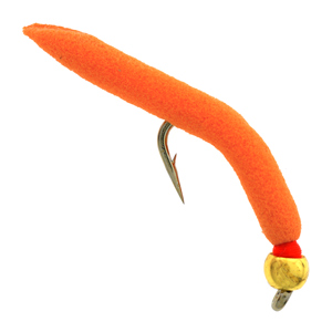 Муха нимфа TRSH "Швабра" крючок Scud #10, Цвет 265 Medium Orange