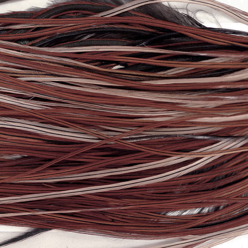 Седло петуха 1/2 WHITING Dry Fly Saddle BRONZE Midge Brown
