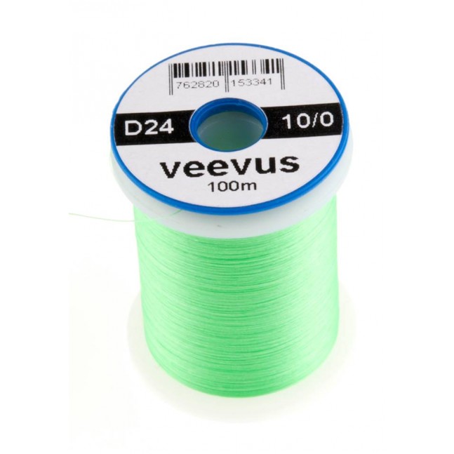 Монтажная нить Veevus Thread 10/0 Fl. Green