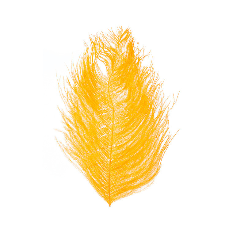 Перья страуса WAPSI Ostrich Plumes Amber
