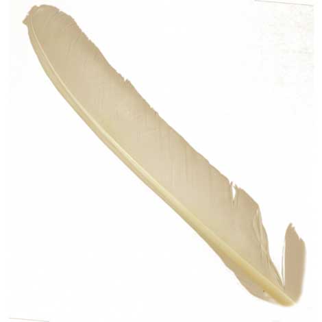 Индюшиные перья Hareline Turkey Biot Quills Light Cahill