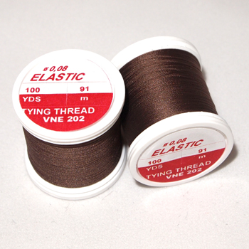 Нить Hends Elastic Thread 202 Dark Brown