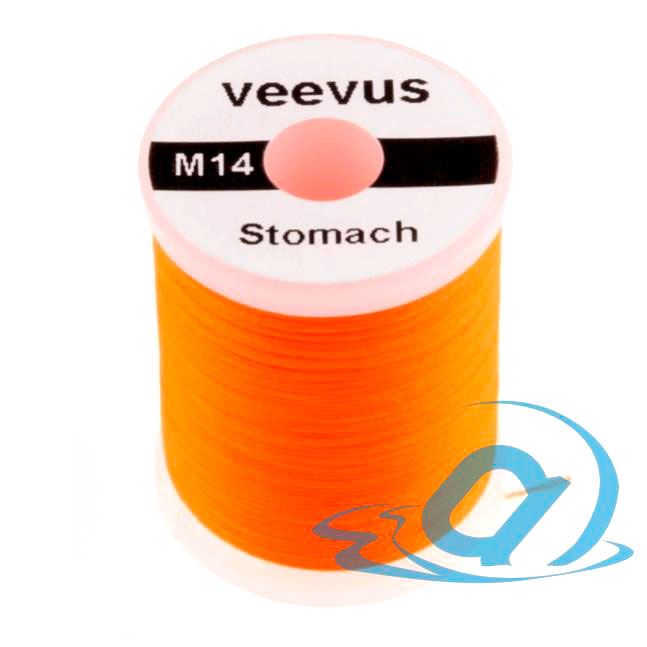 Нить Veevus Stomach Thread Large 30m Fl. Orange