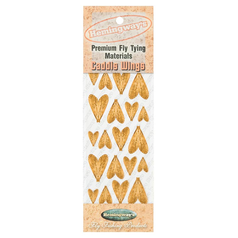 Крылышки ручейника Hemingways Caddis Wings Mixed Cinnamon