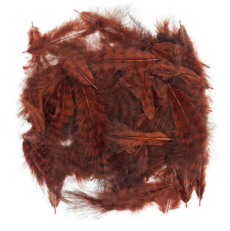 Перья марабу WAPSI Grizzly Marabou Brown